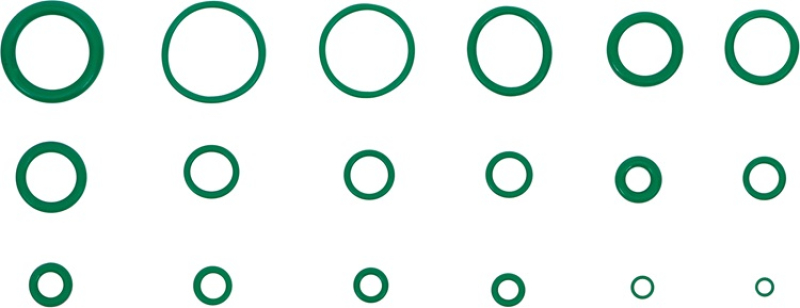O-Ring Sortiment HNBR Klima 225-tlg.